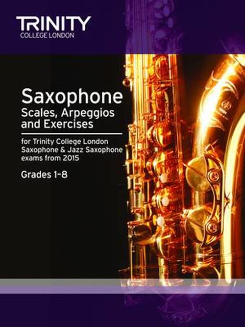 Cover for Aa.vv. · Saxophone Scales Grades 1-8 from 2015 (Sheet music) (2014)