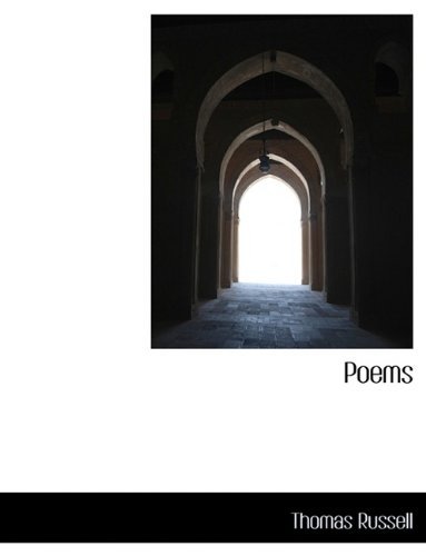 Cover for Thomas Russell · Poems (Paperback Book) [Large type / large print edition] (2009)