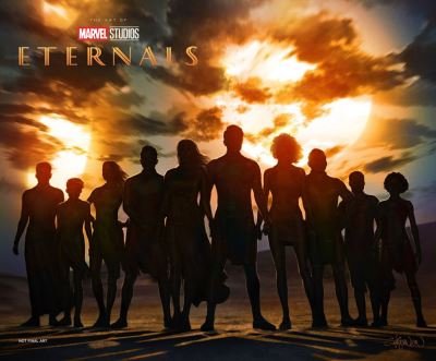 Cover for Paul Davies · Marvel Studios' Eternals: The Art Of The Movie (Inbunden Bok) (2023)