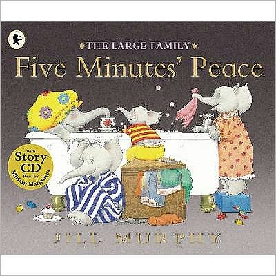 Five Minutes' Peace - Large Family - Jill Murphy - Książki - Walker Books Ltd - 9781406320831 - 6 lipca 2009