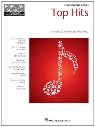 Cover for Jennifer Watts · Top Hits - Hlspl Popular Songs Series - Early Intermediate Piano (Hal Leonard Student Piano Library Popular Songs) (Pocketbok) (2012)