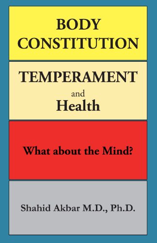 Cover for Ph.d Shahid Akbar · Body Constitution, Temperament and Health: What About the Mind? (Paperback Book) (2012)