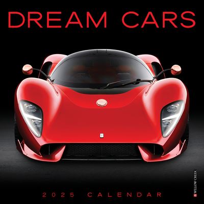 Willow Creek Press · Dream Cars 2025 7 X 7 Mini Wall Calendar (Calendar) (2024)