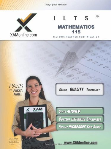 Cover for Sharon Wynne · Ilts Mathematics 115 Teacher Certification Test Prep Study Guide: Teacher Certification Exam (Paperback Book) (2006)