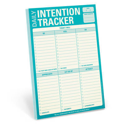 Cover for Knock Knock · Knock Knock Daily Intention Tracker Pad (Stationery) (2015)