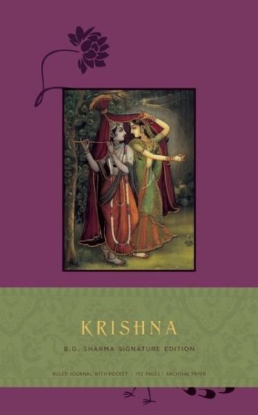 Krishna Hardcover Ruled Journal - B G Sharma - Bøger - Insight Editions - 9781608872831 - 22. oktober 2013