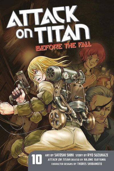 Cover for Satoshi Shiki · Attack On Titan: Before The Fall 12 (Paperback Book) (2017)