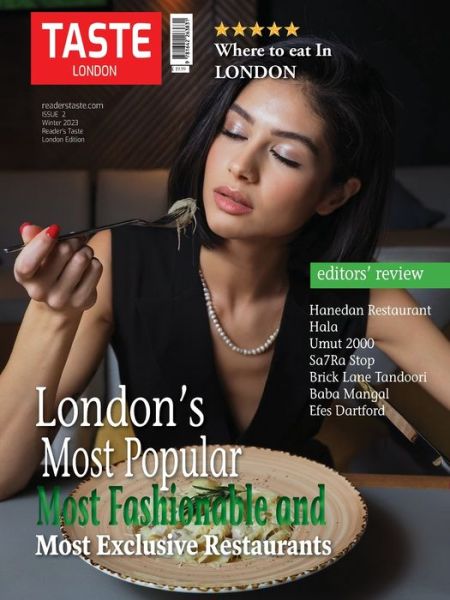 Cover for Taste London (Bok) (2023)