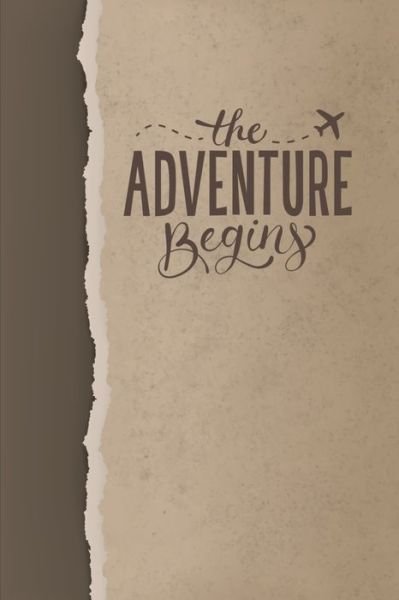 Cover for SMW Publishing · The Adventure Begins Travel Notebook Inserts With Graph Paper and Dotted Paper (Paperback Bog) (2019)