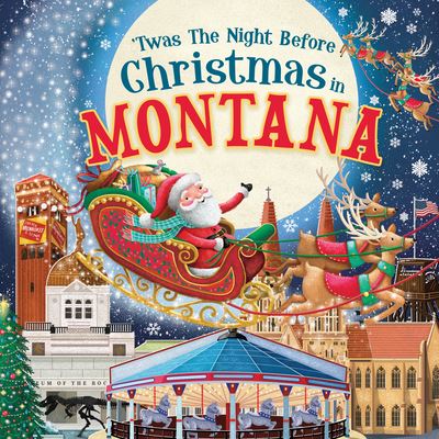 Cover for Jo Parry · 'Twas the Night Before Christmas in Montana (Hardcover Book) (2021)