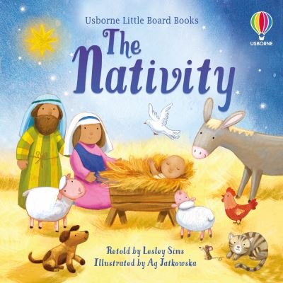 Cover for Lesley Sims · The Nativity - Little Board Books (Board book) (2021)