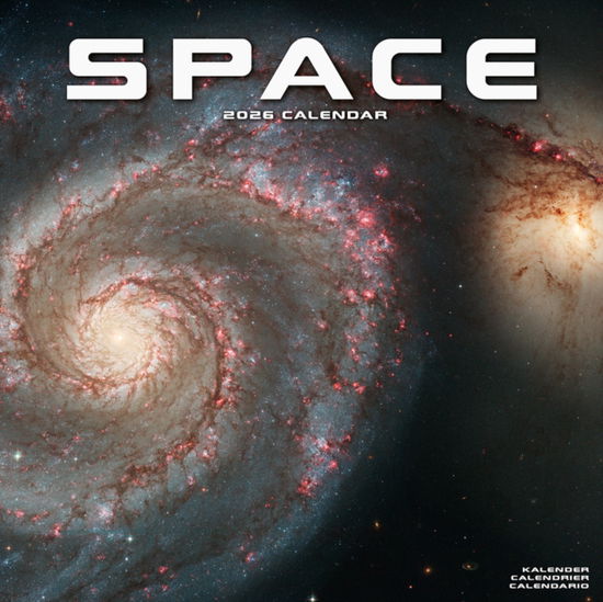 Cover for Space Calendar 2026  Square Wall Calendar - 16 Month (Calendar) (2025)