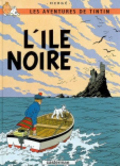 Cover for Herge · L'ile noire (Hardcover bog) (2007)