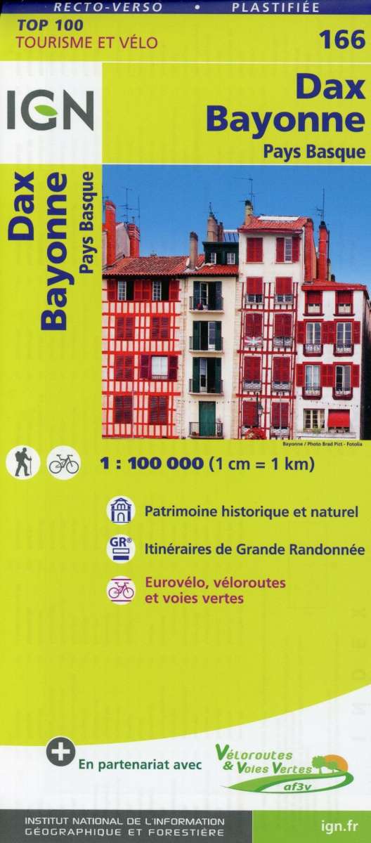 Cover for Ign · IGN TOP100: TOP100: 166 Dax - Bayonne : Pays Basque (Hardcover bog) (2018)