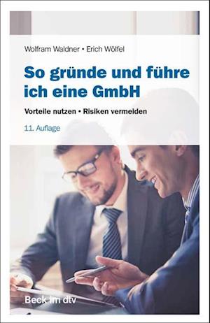 Cover for Wolfram Waldner · So gründe und führe ich eine GmbH (Book) (2023)