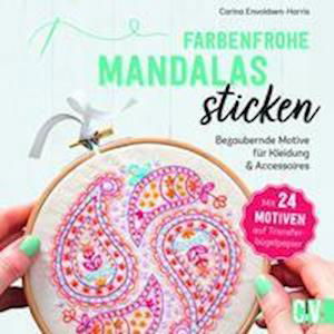 Cover for Carina Envoldsen-Harris · Farbenfrohe Mandalas sticken (Paperback Book) (2022)