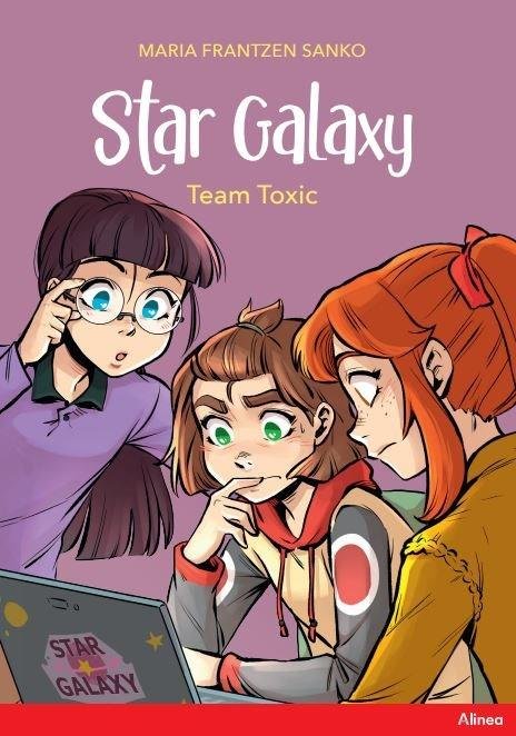 Cover for Maria Frantzen Sanko · Læseklub: Star Galaxy 2 - Team Toxic, Rød Læseklub (Inbunden Bok) [1:a utgåva] (2022)
