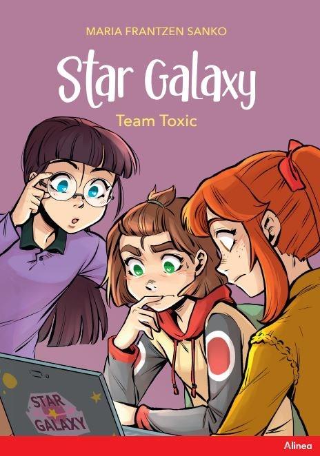 Cover for Maria Frantzen Sanko · Læseklub: Star Galaxy 2 - Team Toxic, Rød Læseklub (Indbundet Bog) [1. udgave] (2022)