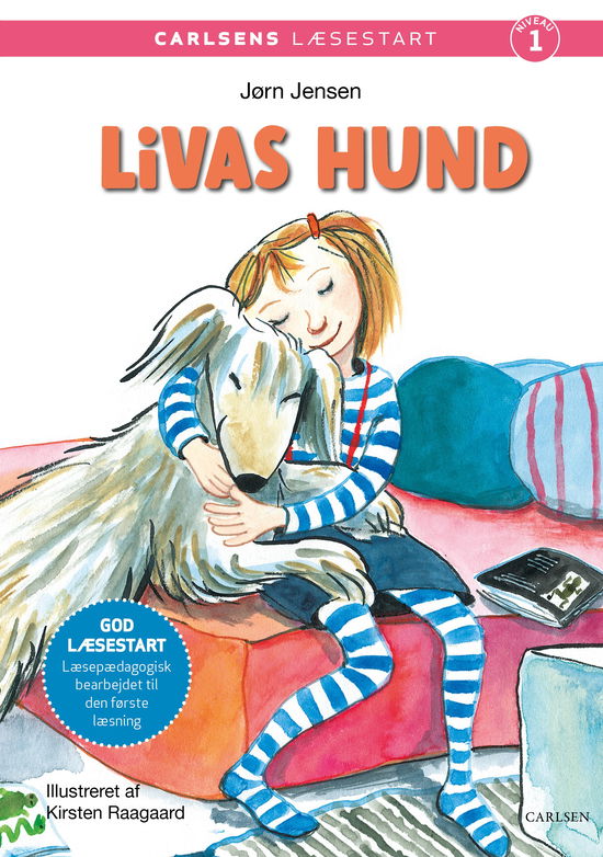 Cover for Jørn Jensen · Carlsens Læsestart: Livas hund (Indbundet Bog) [1. udgave] (2025)