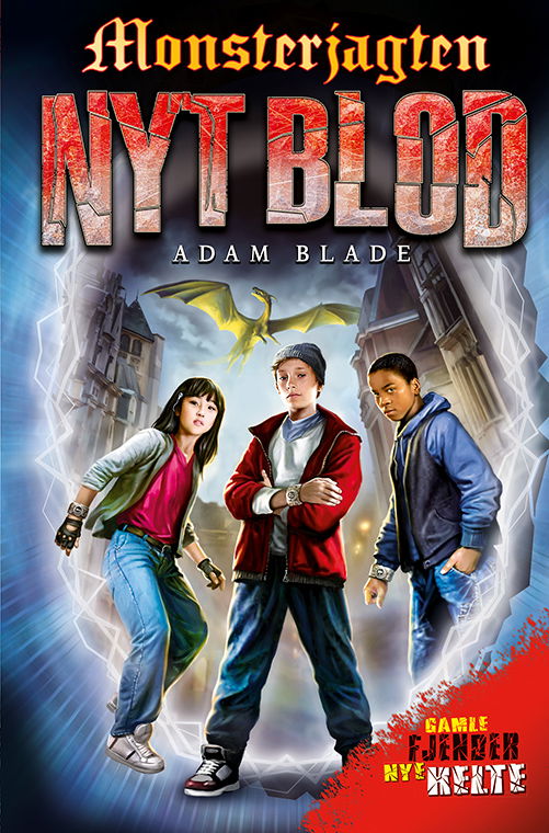 Cover for Adam Blade · Monsterjagten - nyt blod: Monsterjagten - Nyt blod 1 (Gebundesens Buch) [1. Ausgabe] (2021)