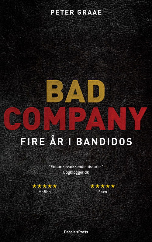 Cover for Peter Graae · Bad company (Paperback Book) [2.º edición] (2020)