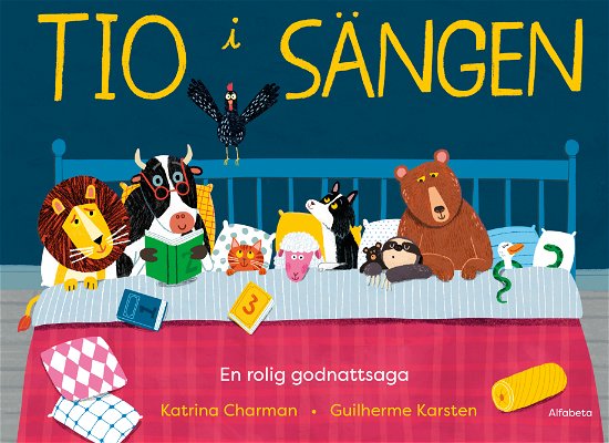 Cover for Katrina Charman · Tio i sängen (Gebundesens Buch) (2024)