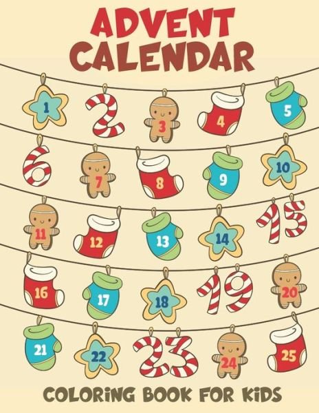 Cover for Colorful World · Advent Calendar Coloring Book for Kids (Pocketbok) (2020)
