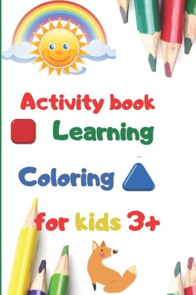 Cover for Dims Éditions · Activity Book Learning Coloring for Kids 3+ (Pocketbok) (2020)