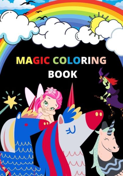 Cover for Flaubert · Magic coloring book (Paperback Book) (2021)