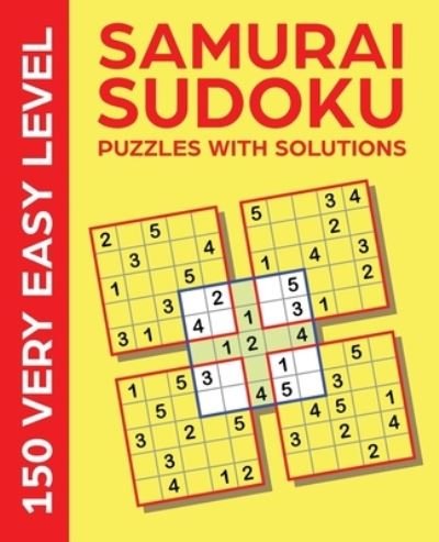 Cover for Ak Publishing · Samurai Sudoku Puzzles with Solutions: 150 Very Easy Level - Samurai Sudoku with Solutions (Paperback Bog) (2021)