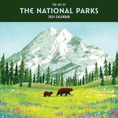 Cover for Fifty-Nine Parks · The Art of the National Parks 2024 Calendar (Paperback Book) (2023)