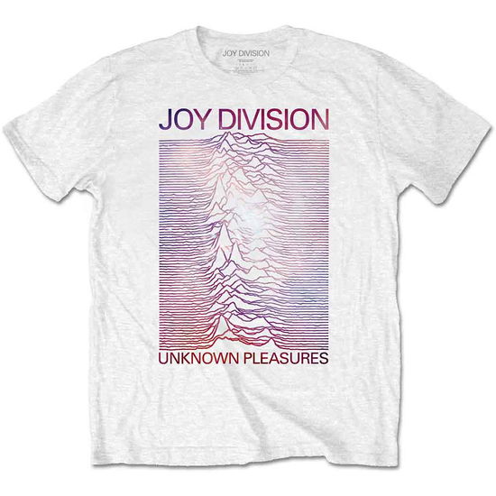 Cover for Joy Division · Joy Division Unisex T-Shirt: Space - Unknown Pleasures Gradient (T-shirt)