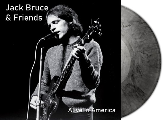 Cover for Jack Bruce and Friends · Alive In America (Marble Vinyl) (LP) [Coloured edition] (2023)