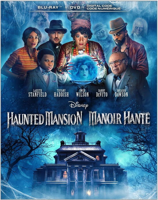 Cover for Blu-ray · Haunted Mansion (2023) [Blu-ray+DVD+Digital] (Blu-ray/DVD) (2023)