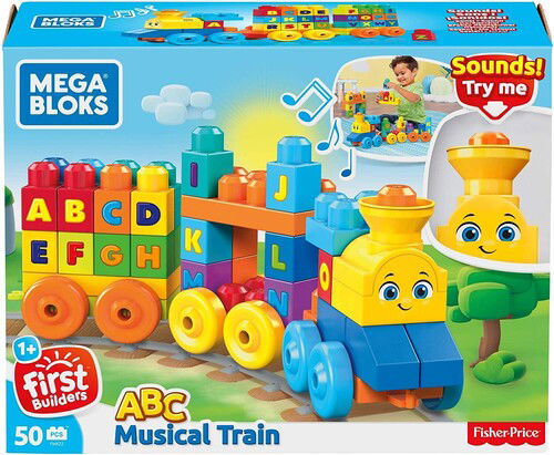 Cover for Mega Brands · Mega Build Basics Abc Learning Train (MERCH) (2018)