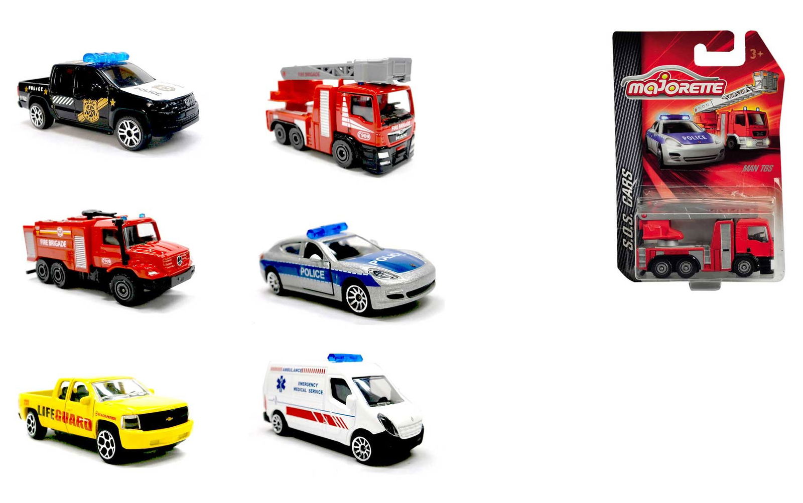 majorette sos cars