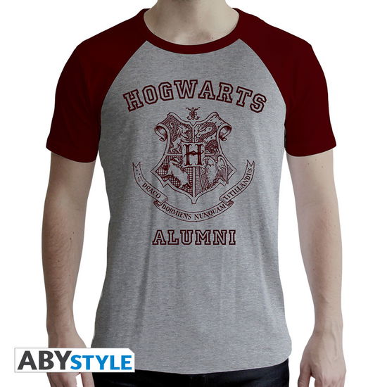 Cover for T-Shirt Männer · HARRY POTTER - Tshirt Alumni man SS grey &amp; red - (MERCH) (2019)