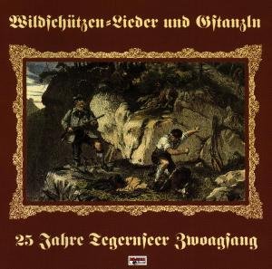 Cover for Tegernseer Zwoagsang · Wildschützen Lieder Und Gstanzln,25 Jah (CD) (1990)