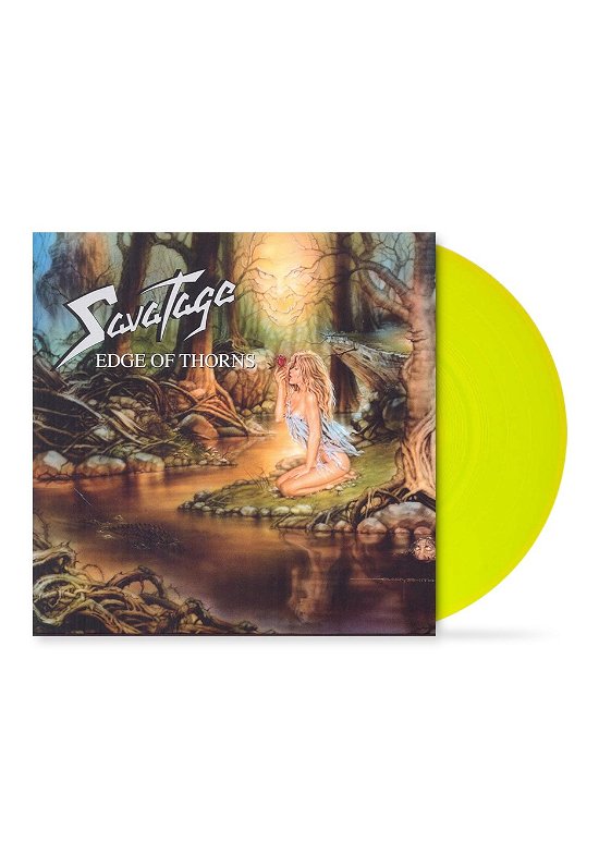 Cover for Savatage · Edge of Thorns (Yellow Vinyl) (LP) [Limited edition] (2022)