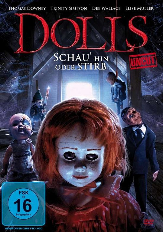 Cover for Wallace,dee / Simpson,trinity / Downey,thomas · Dolls-schau Hin Oder Stirb (Uncut) (DVD) (2020)