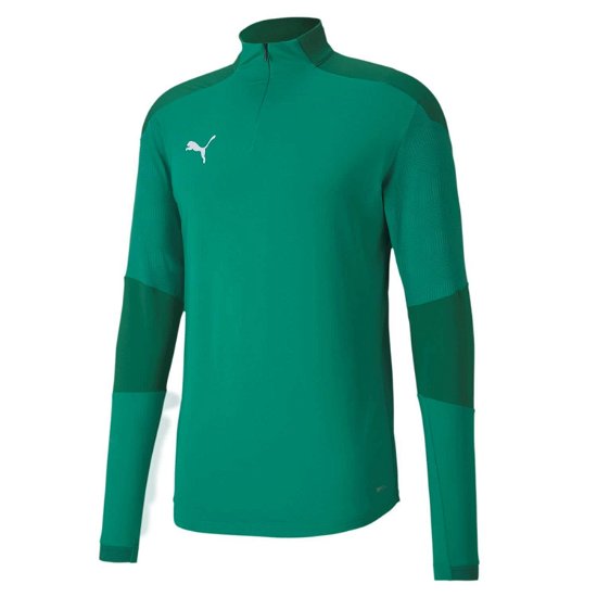 Cover for PUMA Final Training 14 Zip Top  Pepper  Power Green Large Sportswear (TØJ) [size L]