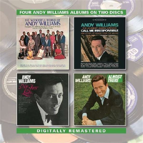 Cover for Andy Williams · The Wonderful World Of Andy Williams / Call Me Irresponsible (CD) [Remastered edition] (2017)