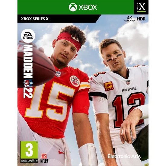 Cover for Xbox Serie X · Madden NFL 22 (UK Only) (Leksaker)