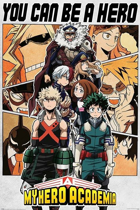 Cover for P.Derive · MY HERO ACADEMIA - Be a Hero - Poster 61x91cm (Poster)