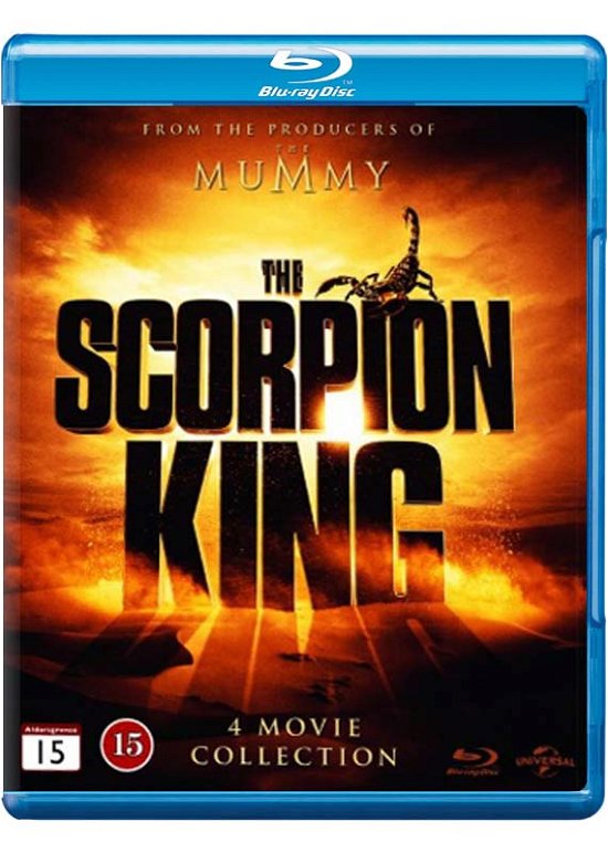 Cover for The Scorpion King 1-4 Box (Blu-ray) (2015)