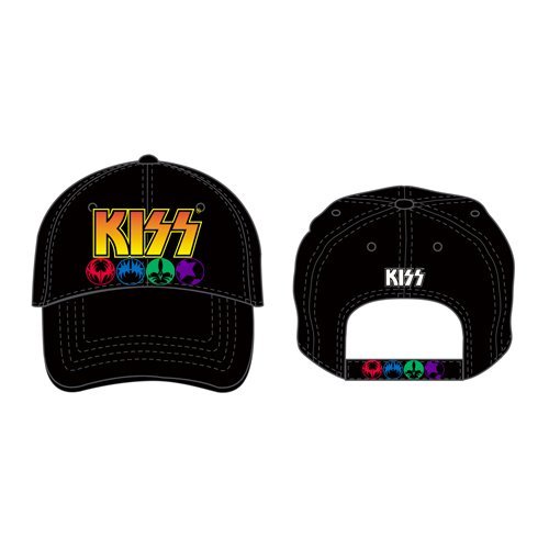 Cover for Kiss · KISS Unisex Baseball Cap: Logo &amp; Icons (TØJ) [Black - Unisex edition] (2011)