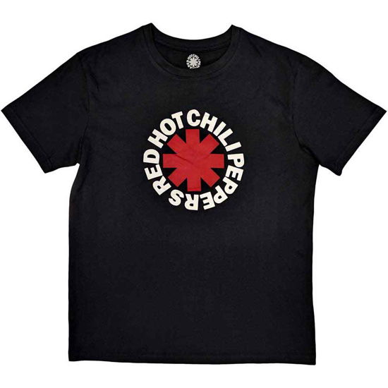 Cover for Red Hot Chili Peppers · Red Hot Chili Peppers Unisex T-Shirt: Classic Asterisk (T-shirt) [size M] [Black - Unisex edition] (2018)