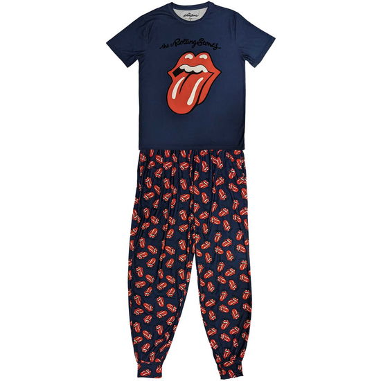 The Rolling Stones Unisex Pyjamas: Classic Tongue - The Rolling Stones - Koopwaar -  - 5056737211832 - 