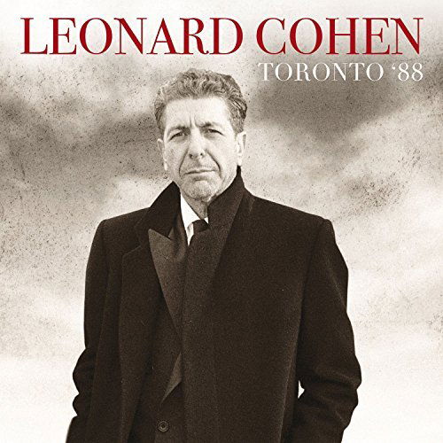 Toronto 88 - Leonard Cohen - Musiikki - ROXVOX - 5292317202832 - perjantai 6. tammikuuta 2017