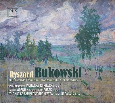 Cover for Kielce Symphony Orchestra · Bukowski: Three Nocturnes. Concertino. Piano Concerto No.2. (CD) (2021)